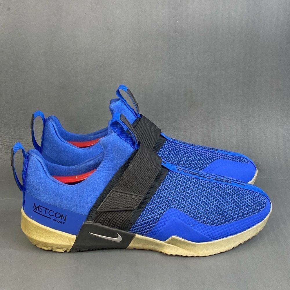 Nike Metcon Sport Blue Wolf Grey sneaker shoes mens size  10.5